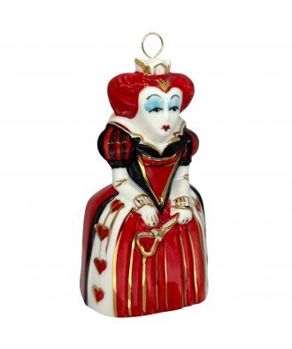 Ёлочная игрушка "Червоная Королева" (Лефортовский фарфор) красная