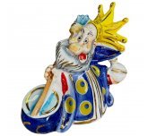 Ёлочная игрушка "Царь 3/9 царства" (Лефортовский фарфор)