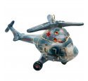 Ёлочная игрушка "Вертолёт" камуфляжный (Фарфоровая мануфактура)
