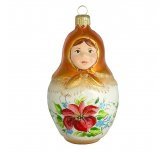 Ёлочная игрушка"Матрёшка расписная" (Ариель)