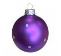 Ёлочный шар 60 мм "Фиолетовый" (Ёлочка)