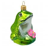 Ёлочная игрушка "Лягушка" (Ёлочка)