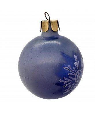 набор ёлочных  шаров 5 х 60 мм "Объединения "Светлана" (Малая Вишера) матовый