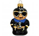 Ёлочная игрушка "Беллами" в чёрном (Эвис)