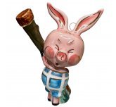 Ёлочная игрушка "Пятачок" (Лефортовский фарфор)
