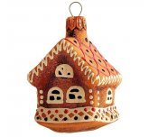 Ёлочная игрушка пряник формовый "Домик" (Ариель)
