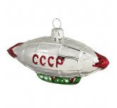 Ёлочная игрушка "Дирижабль" (Ёлочка)