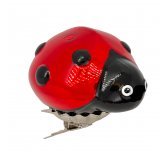 Ёлочная игрушка "Божья коровка" (Эвис) большая красная