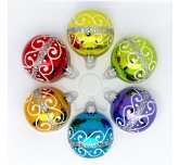 набор ёлочных шаров 6 х 50 мм "Джем" (Ёлочка)