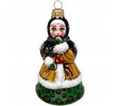 Ёлочная игрушка  "Девочка с леденцом" (Мария)