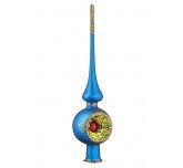 верхушка на ёлку "Искристая"  (Ёлочка) синий