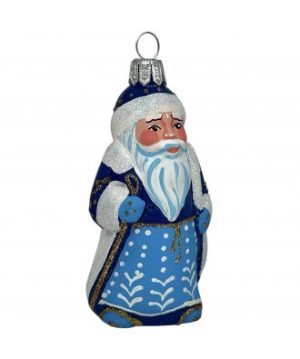 Ёлочная игрушка "Дед Мороз.Купец" (Винтажный шар)