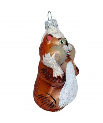 Ёлочная игрушка "Хомяк" (Бирюсинка)