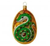 фигурка "Змейка - царевна" зодиак (Ёлочка) 2013 г.золотой