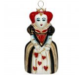 Ёлочная игрушка "Червоная Королева" (Лефортовский фарфор) чёрная