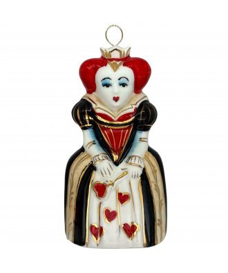 Ёлочная игрушка "Червоная Королева" (Лефортовский фарфор) чёрная