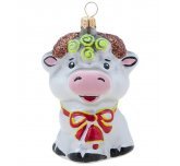 Ёлочная игрушка "Зодиак Бычок" (Ёлочка)