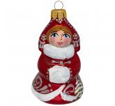 Ёлочная игрушка "Барышня в красном" (Эвис)