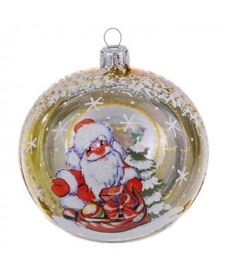 Ёлочный шар 100 мм "Морозко" (Ёлочка)