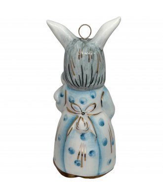 Ёлочная игрушка "Зайчиха мать" (Лефортовский фарфор)