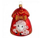 фигурка "Подарок-Овечка" (Ёлочка)