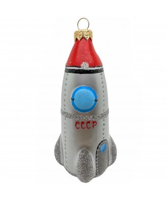 Ёлочная игрушка "Ракета Восток" (ЭВИС)