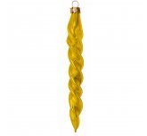 Ёлочная игрушка подвеска "Сосулька витая" (Бирюсинка)