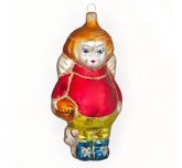 Ёлочная игрушка Ангел с собачкой (Зимние сказки)