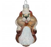 Ёлочная игрушка "Хомяк" (Бирюсинка)