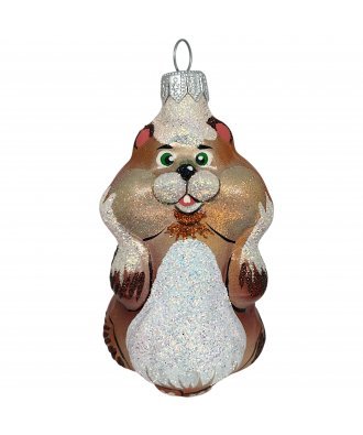 Ёлочная игрушка "Хомяк" (Бирюсинка)