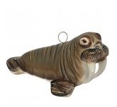 Ёлочная игрушка "Морж"  (Фарфоровая мануфактура СПб)