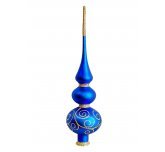 верхушка на ёлку "Сувенирная" (Ёлочка) синий