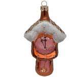 Ёлочная игрушка "Часы" (Бирюсинка)