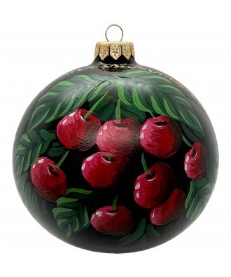 Ёлочный шар 120 мм "Вишня" (ЭВИС)