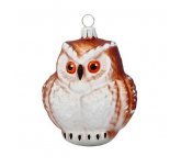 Ёлочная игрушка "Филин с белой грудкой" (Ёлочка)