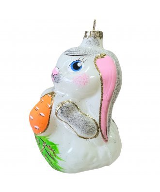 Ёлочная игрушка "Кролик" (Интерьер - Промысел) белый