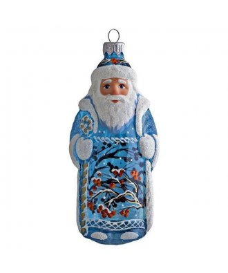 Ёлочная игрушка"Дед Мороз" коллекция "Рябина" (Ариель)