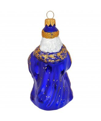 Ёлочная игрушка "Дед Мороз с фонарём" (ЭВИС)