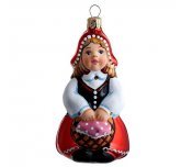 Ёлочная игрушка"Красная Шапочка" Ариель