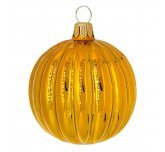 Ёлочный шар 60 мм "Дольки" (Ёлочка)