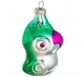 Ёлочная игрушка "Попугай Какаду"  (Малая Вишера)