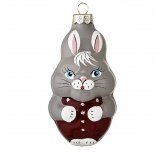 Ёлочная игрушка "Степашка" (Интерьер-Промысел) серый