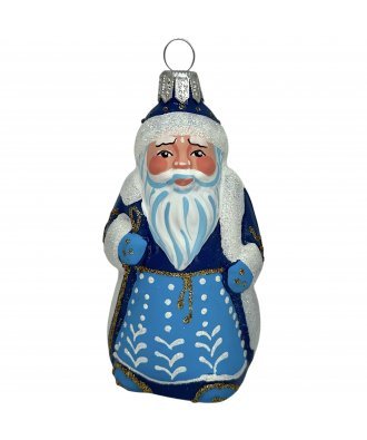 Ёлочная игрушка "Дед Мороз.Купец" (Винтажный шар)
