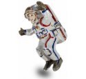 Ёлочная игрушка "Космонавт в открытом космосе" (Фарфоровая мануфактура СПб)