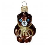 Ёлочная игрушка "Мини Мишка" (Бирюсинка) коричневый