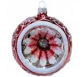 Ёлочный шар 85 мм "Прелесть"  (Ёлочка)