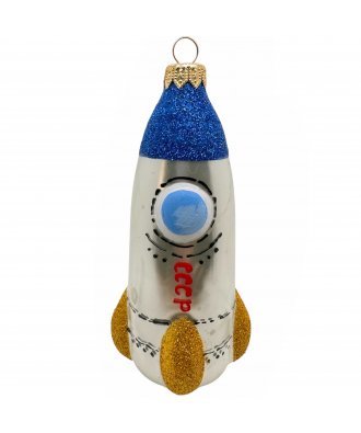 Ёлочная игрушка "Ракета Восток" (ЭВИС)