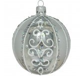 Ёлочный шар 85 мм  "Хрусталик" (Ёлочка)
