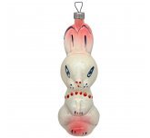 Ёлочная игрушка "Зайчишка" (Туймазы) красноватый