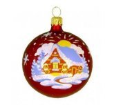 Ёлочный шар 60 мм "Солнечный" (Ёлочка)